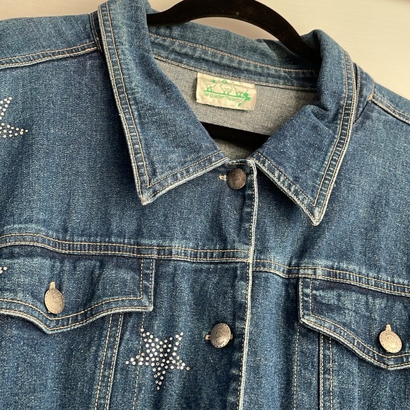 Quacker factory, Americana, star-studded, Jean jacket! - Picture 4 of 11